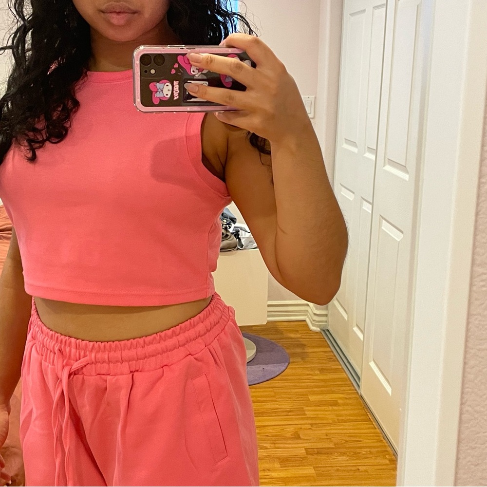 Fashion Nova Pink Lounge Set